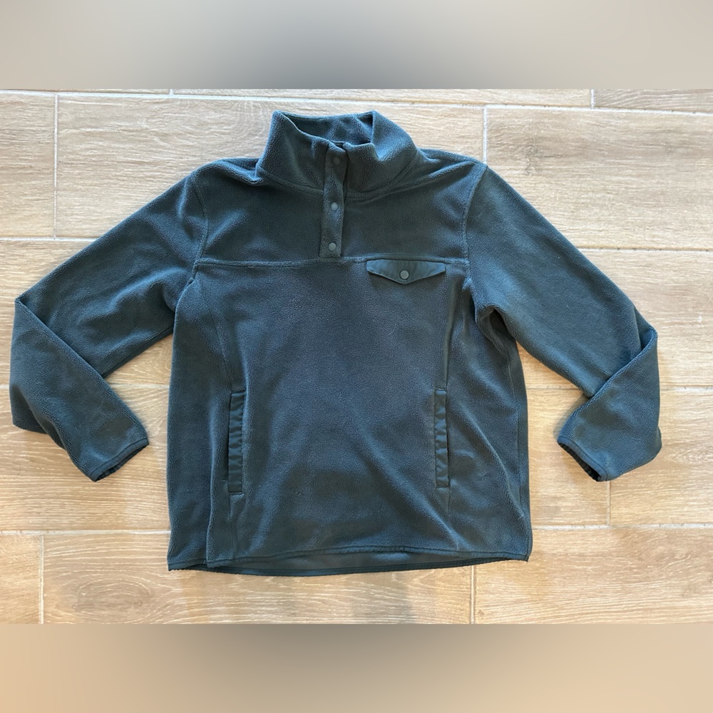 32 degrees sweater small pullover soft oversized green